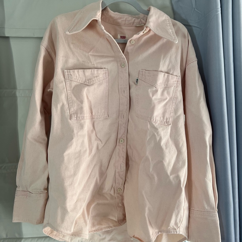 Levi’s Pink Shirt Jacket